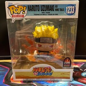 Funko Pop! Deluxe Naruto Uzumaki As Nine Tails with Yellow Hair #1233